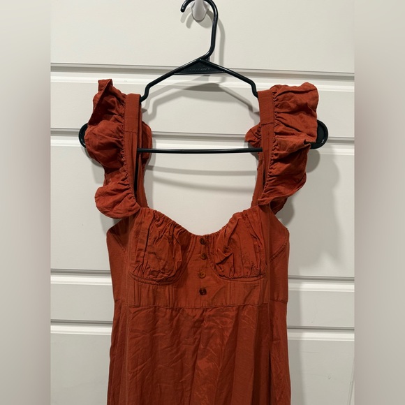 Farm Rio | Ruffle Strap Maxi Dress - Picture 10 of 16